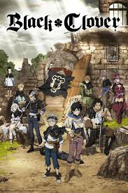 This is a cover picture of the show black clover