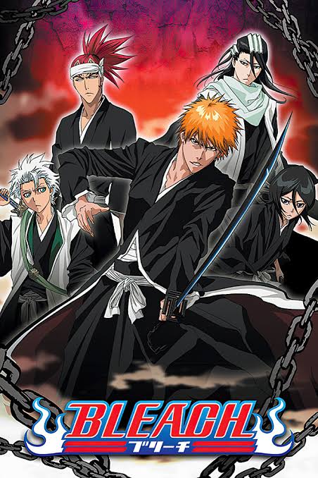 This is a cover picture of the show bleach