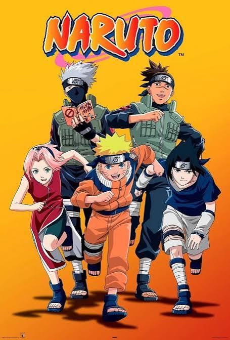 This is a cover picture of the show naruto