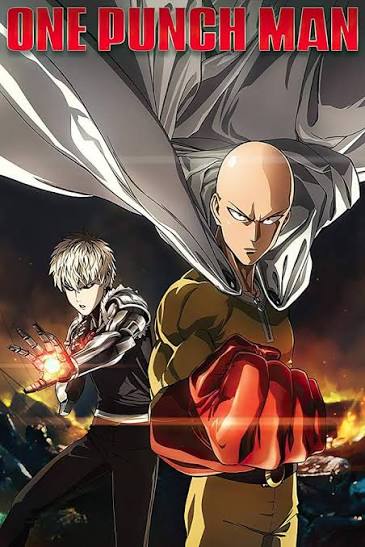 This is the cover for One Punch Man.